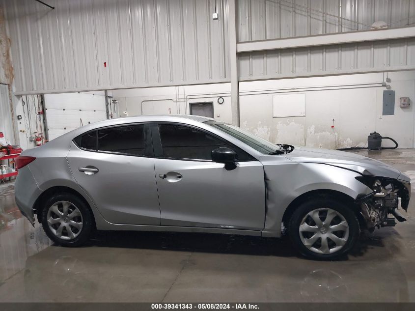 2015 Mazda Mazda3 I Sv VIN: JM1BM1T78F1238693 Lot: 39341343