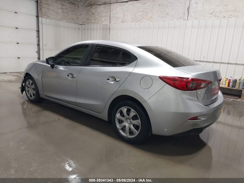 2015 Mazda Mazda3 I Sv VIN: JM1BM1T78F1238693 Lot: 39341343