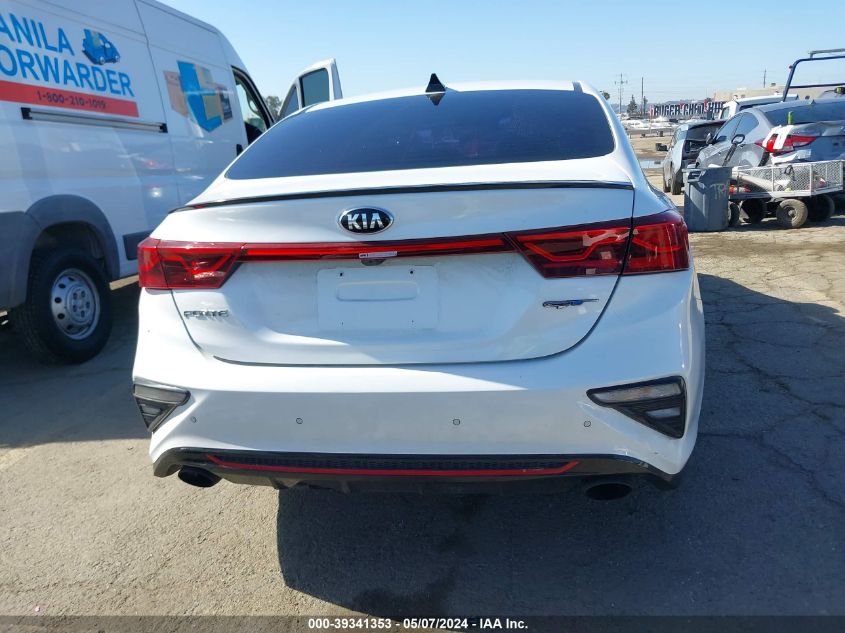 2021 Kia Forte Gt VIN: 3KPF44AC6ME411110 Lot: 39341353