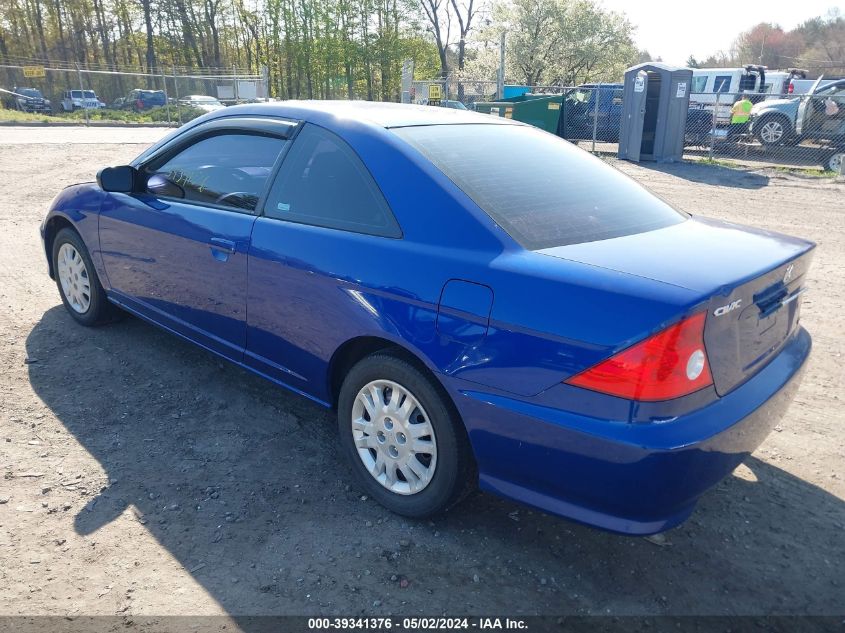 1HGEM21554L057171 | 2004 HONDA CIVIC