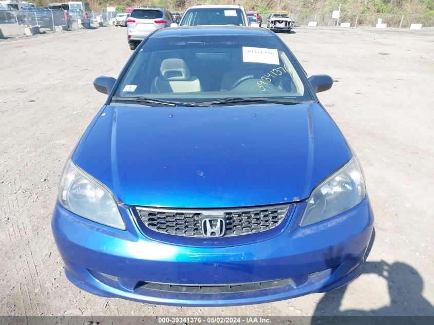 1HGEM21554L057171 | 2004 HONDA CIVIC