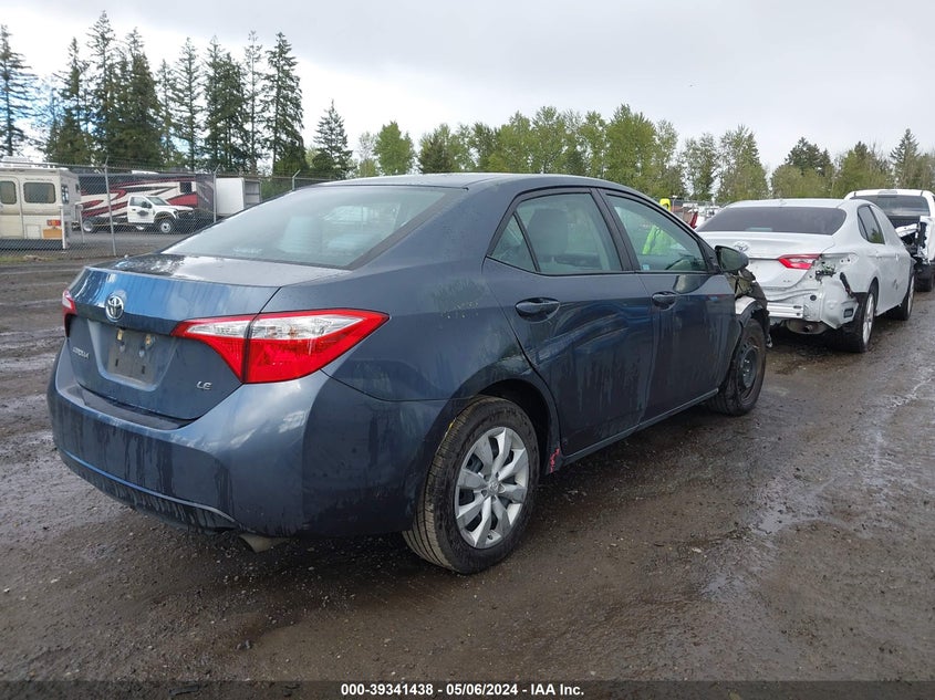 2016 TOYOTA COROLLA LE - 2T1BURHE0GC721520