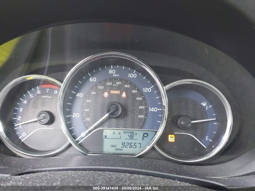 2016 TOYOTA COROLLA LE - 2T1BURHE0GC721520