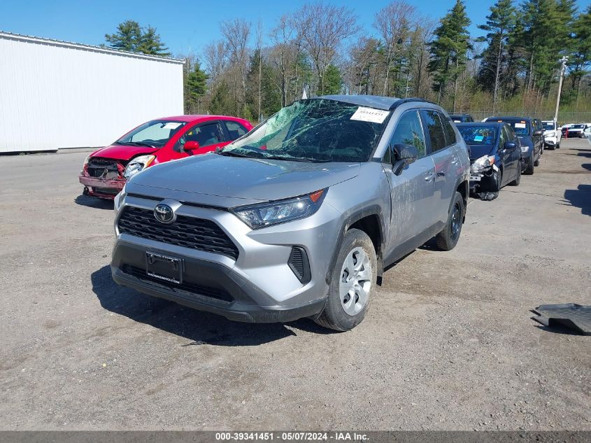 2020 Toyota Rav4 Le VIN: JTMF1RFV7LD053029 Lot: 39341451