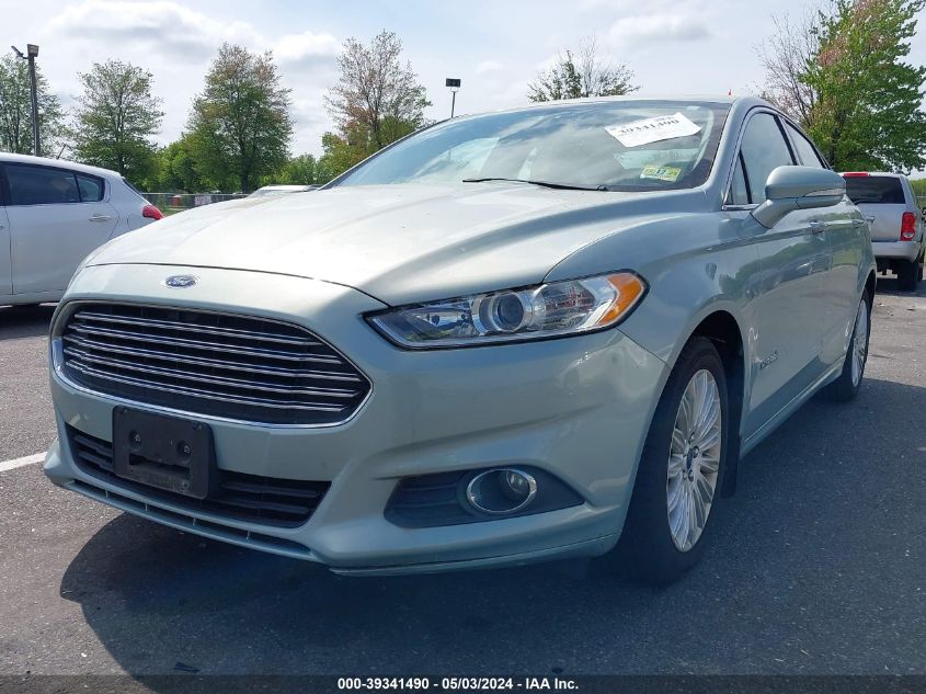 3FA6P0LU4ER106386 | 2014 FORD FUSION HYBRID