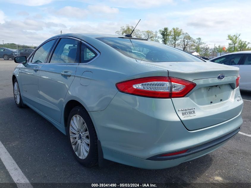 3FA6P0LU4ER106386 | 2014 FORD FUSION HYBRID