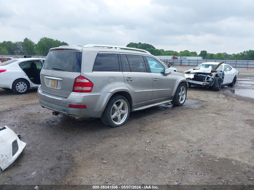 2008 Mercedes-Benz Gl 550 4Matic VIN: 4JGBF86E28A380632 Lot: 39341506