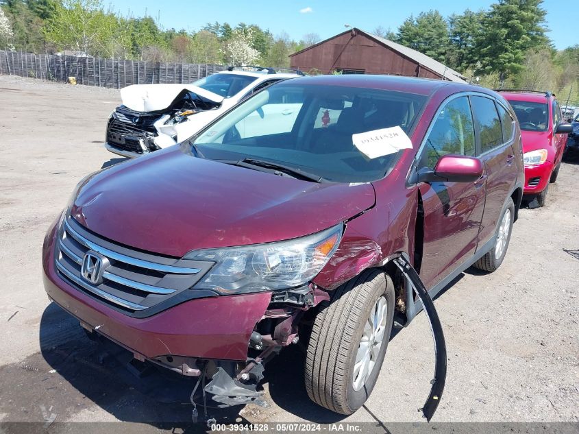 2014 Honda Cr-V Ex VIN: 5J6RM4H50EL110257 Lot: 39341528