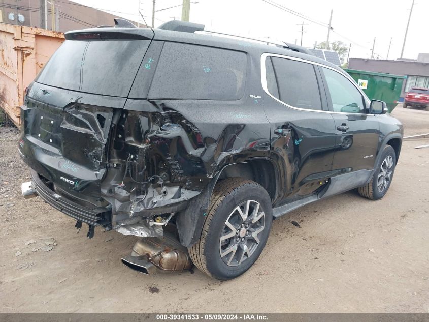 2023 GMC Acadia Awd Sle VIN: 1GKKNRL41PZ202501 Lot: 39341533