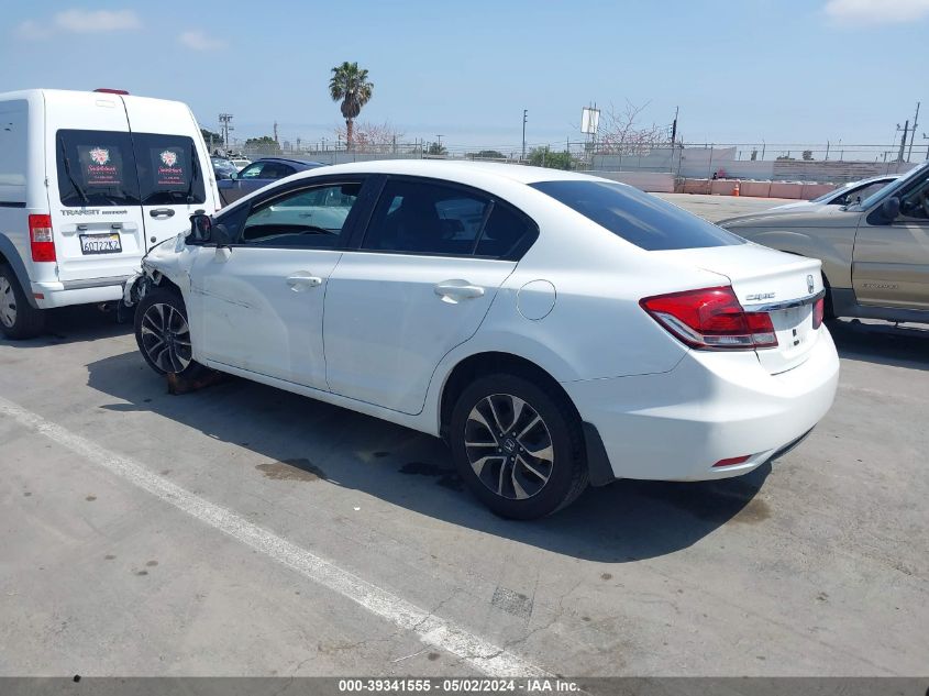 2013 Honda Civic Ex VIN: 19XFB2F88DE207083 Lot: 39341555