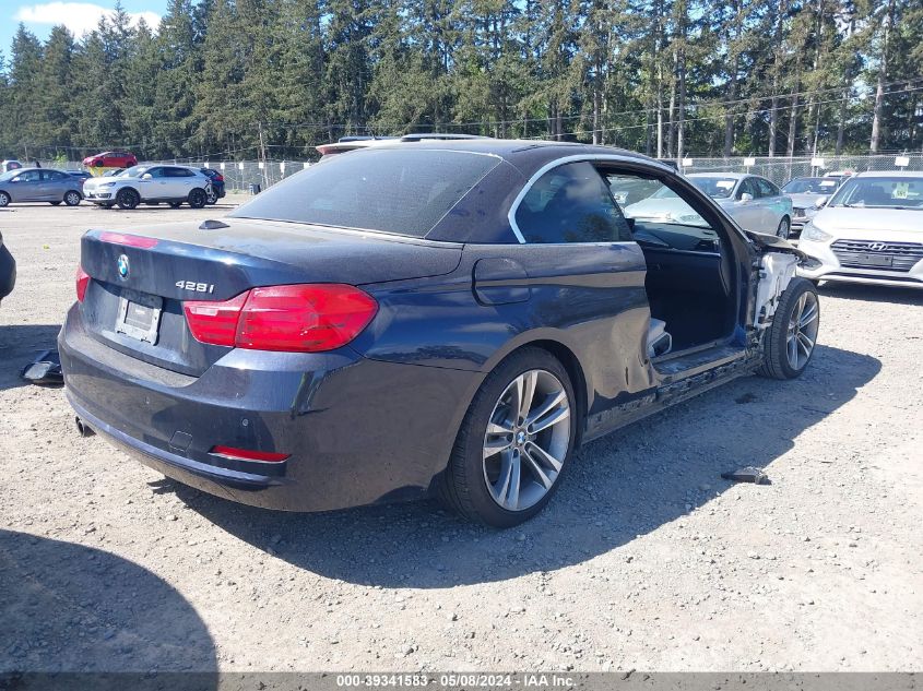 2014 BMW 428I VIN: WBA3V7C57EP770528 Lot: 39341583