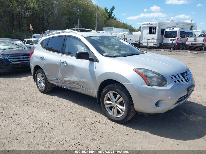 2015 Nissan Rogue Select S VIN: JN8AS5MV6FW256087 Lot: 39341591