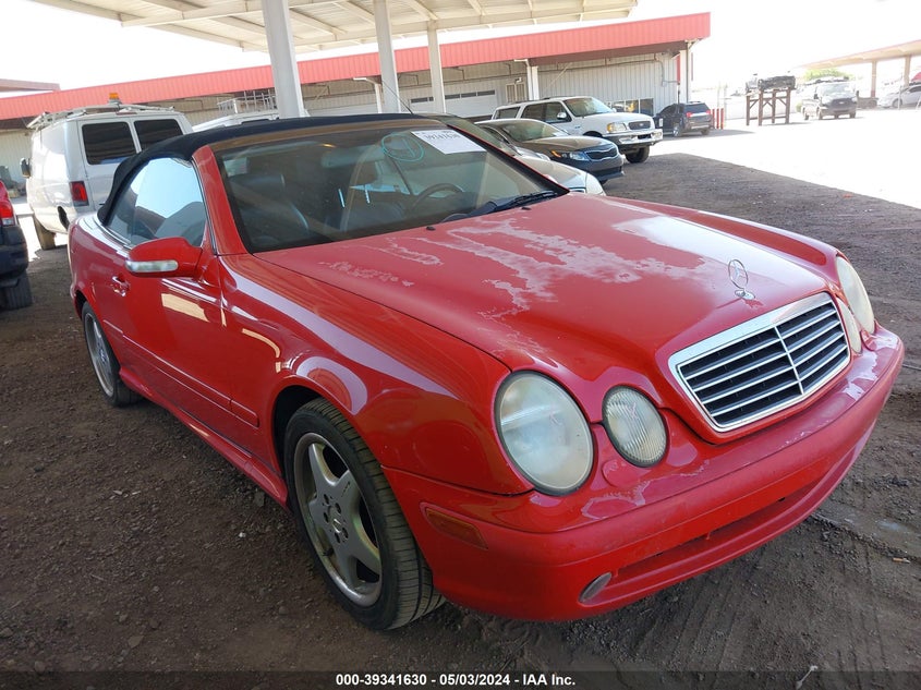 2000 Mercedes-Benz Clk 430 VIN: WDBLK70GXYT038096 Lot: 39341630