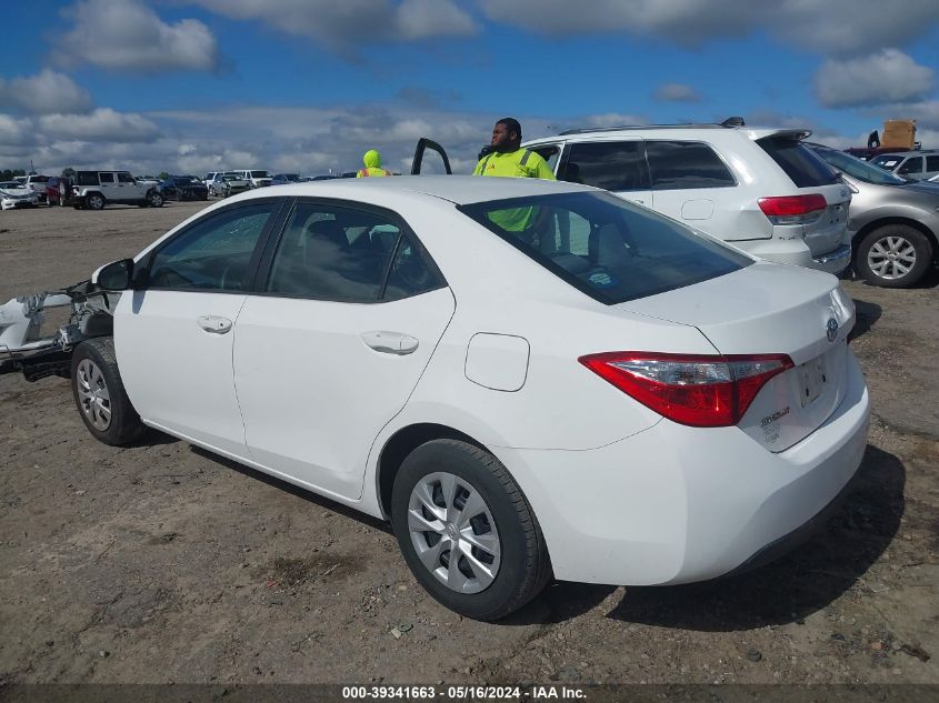 2016 Toyota Corolla L VIN: 2T1BURHEXGC556415 Lot: 39341663