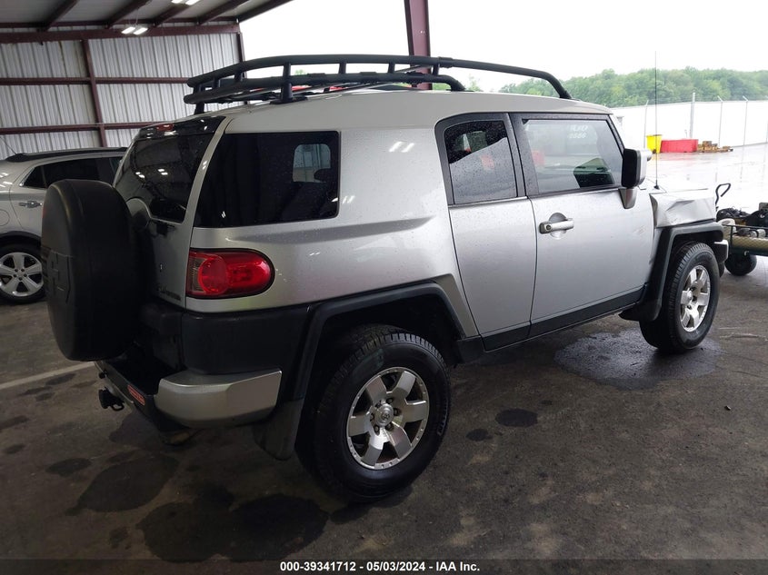 2007 Toyota Fj Cruiser VIN: JTEBU11F670024282 Lot: 39341712