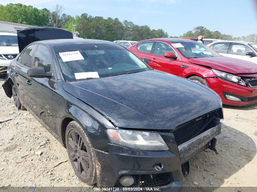 2011 Audi A4 2.0T Premium VIN: WAUDFAFL9BN019558 Lot: 39341730