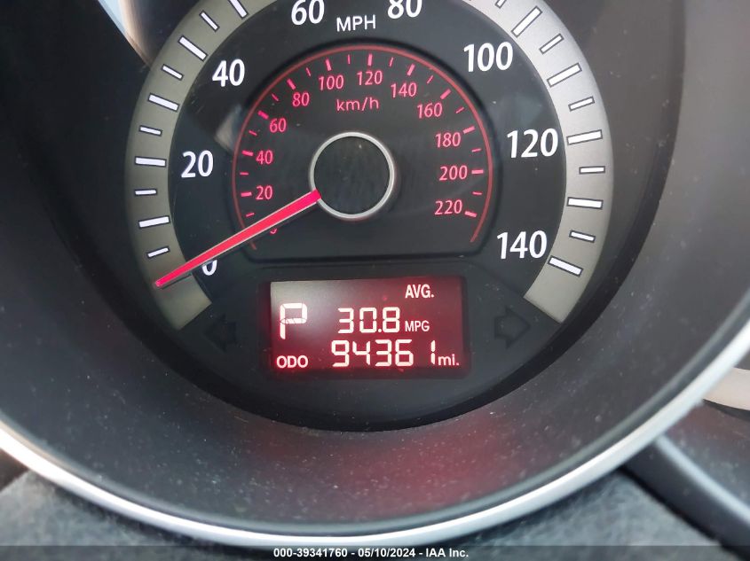 2012 Kia Forte Ex VIN: KNAFU4A27C5546840 Lot: 39341760