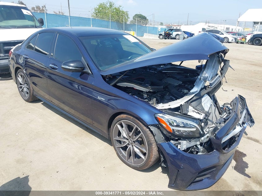 VIN WDDWF6EB8LR555970 2020 MERCEDES-BENZ AMG C 43 4MATIC