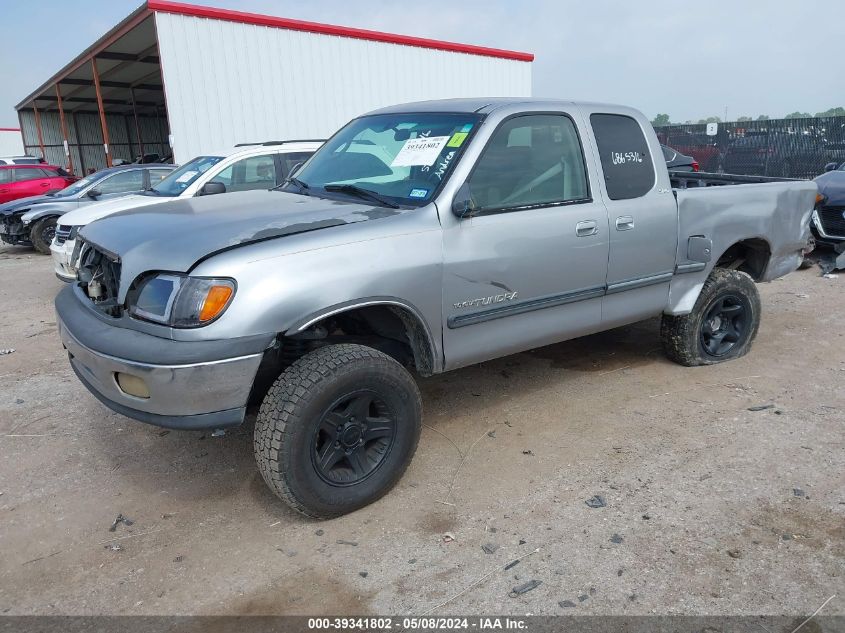 2001 Toyota Tundra Sr5 V8 VIN: 5TBRT34131S128730 Lot: 39341802