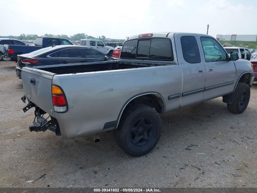 2001 Toyota Tundra Sr5 V8 VIN: 5TBRT34131S128730 Lot: 39341802