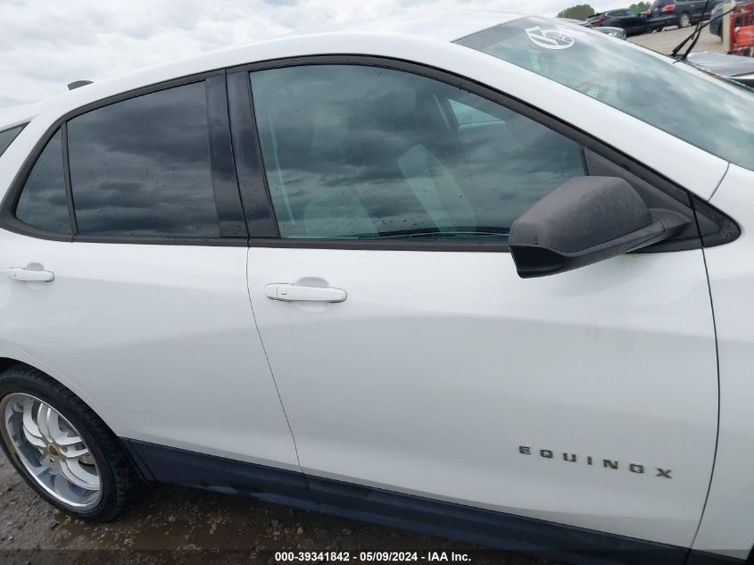 2018 Chevrolet Equinox Ls VIN: 2GNAXHEV2J6193769 Lot: 39341842