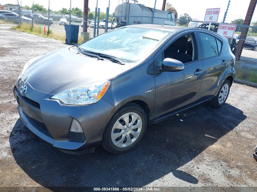 2014 Toyota Prius C Two VIN: JTDKDTB39E1079546 Lot: 39341866