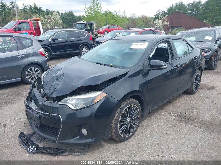 2014 TOYOTA COROLLA S PLUS - 2T1BURHE8EC035867