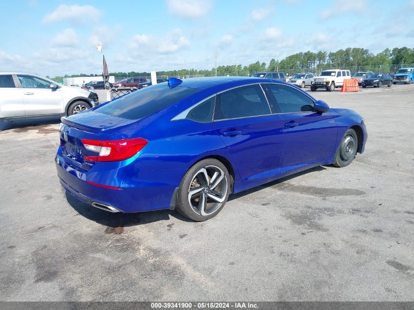 2020 Honda Accord Sport VIN: 1HGCV1F36LA019271 Lot: 39341900