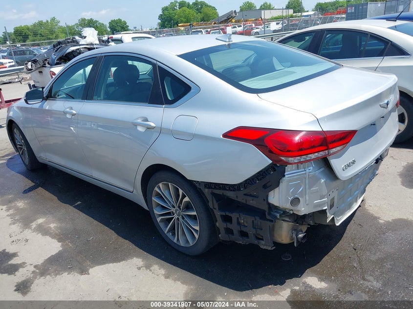 2016 Hyundai Genesis 3.8 VIN: KMHGN4JEXGU122686 Lot: 39341907