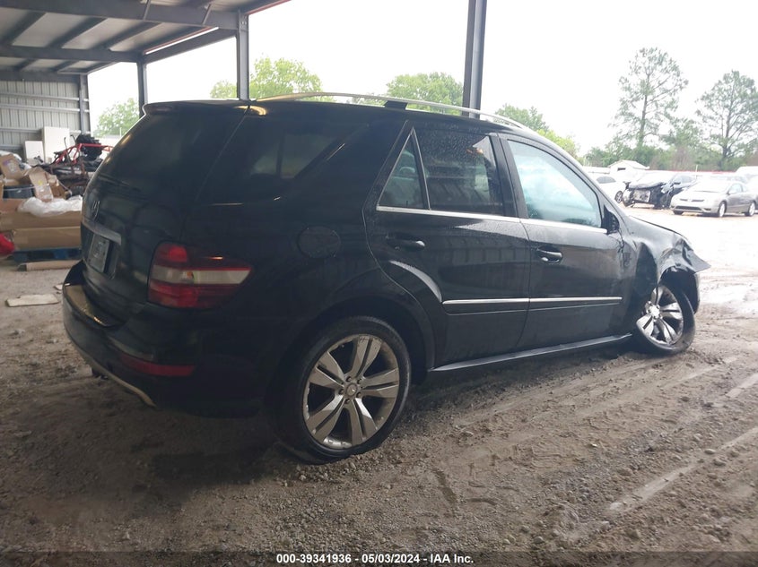 2010 Mercedes-Benz Ml 350 VIN: 4JGBB5GB2AA599465 Lot: 39341936