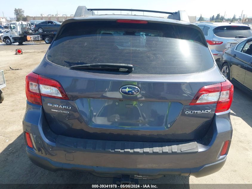 2015 Subaru Outback 2.5I VIN: 4S4BSBAC5F3304774 Lot: 39341978