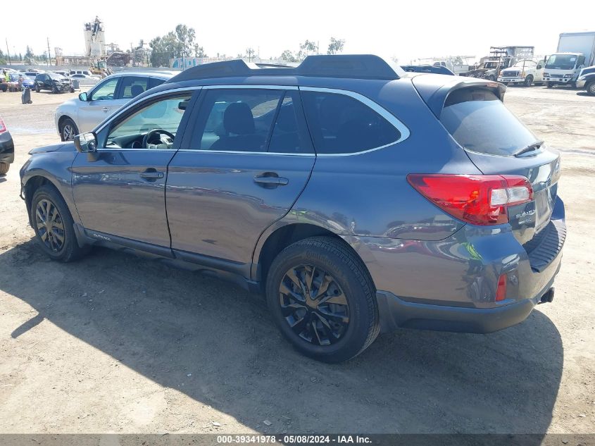 2015 Subaru Outback 2.5I VIN: 4S4BSBAC5F3304774 Lot: 39341978