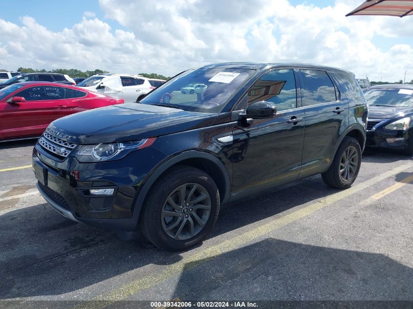 2019 Land Rover Discovery Sport Hse/Landmark Edition VIN: SALCR2FXXKHBZ8587 Lot: 39342006