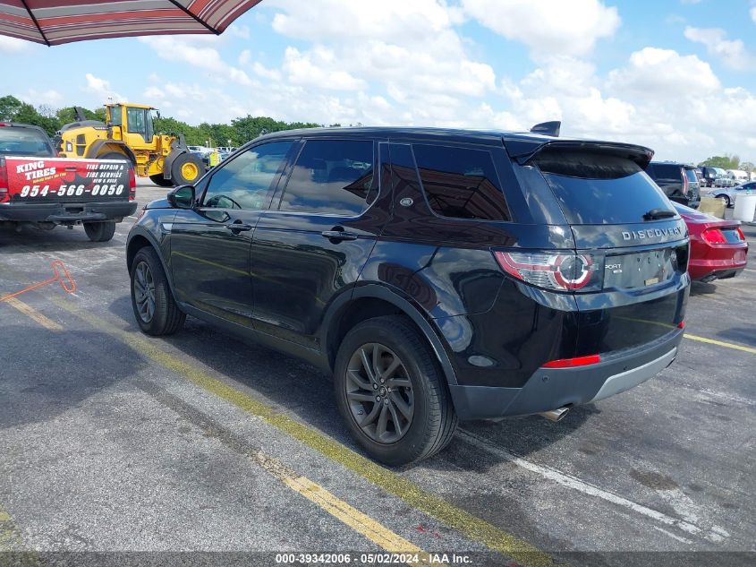 2019 Land Rover Discovery Sport Hse/Landmark Edition VIN: SALCR2FXXKHBZ8587 Lot: 39342006