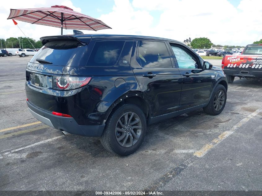 2019 Land Rover Discovery Sport Hse/Landmark Edition VIN: SALCR2FXXKHBZ8587 Lot: 39342006