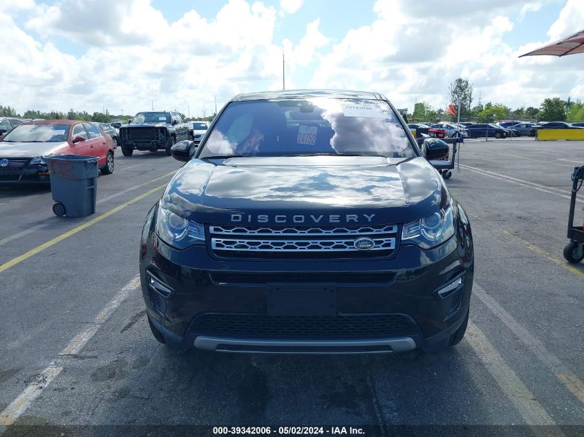 2019 Land Rover Discovery Sport Hse/Landmark Edition VIN: SALCR2FXXKHBZ8587 Lot: 39342006