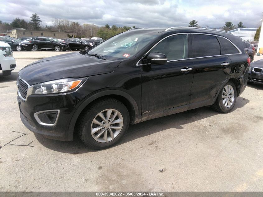 2018 Kia Sorento 2.4L Lx VIN: 5XYPGDA3XJG418975 Lot: 39342022