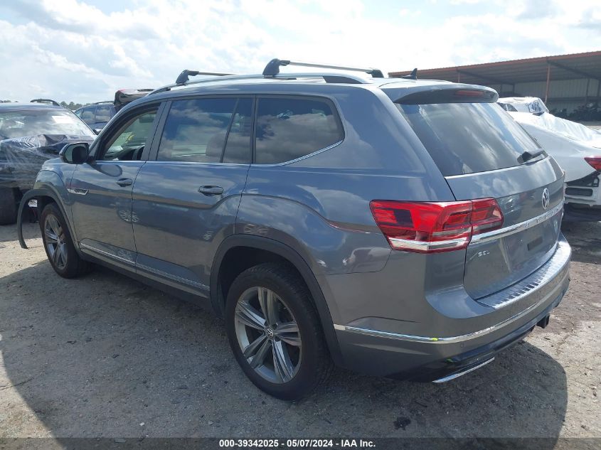 2018 Volkswagen Atlas 3.6L V6 Sel VIN: 1V2RR2CA7JC582187 Lot: 39342025