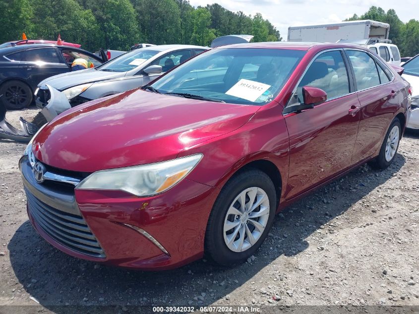 2016 Toyota Camry Le VIN: 4T1BF1FK0GU558385 Lot: 39342032