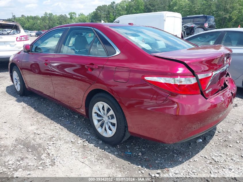 2016 Toyota Camry Le VIN: 4T1BF1FK0GU558385 Lot: 39342032