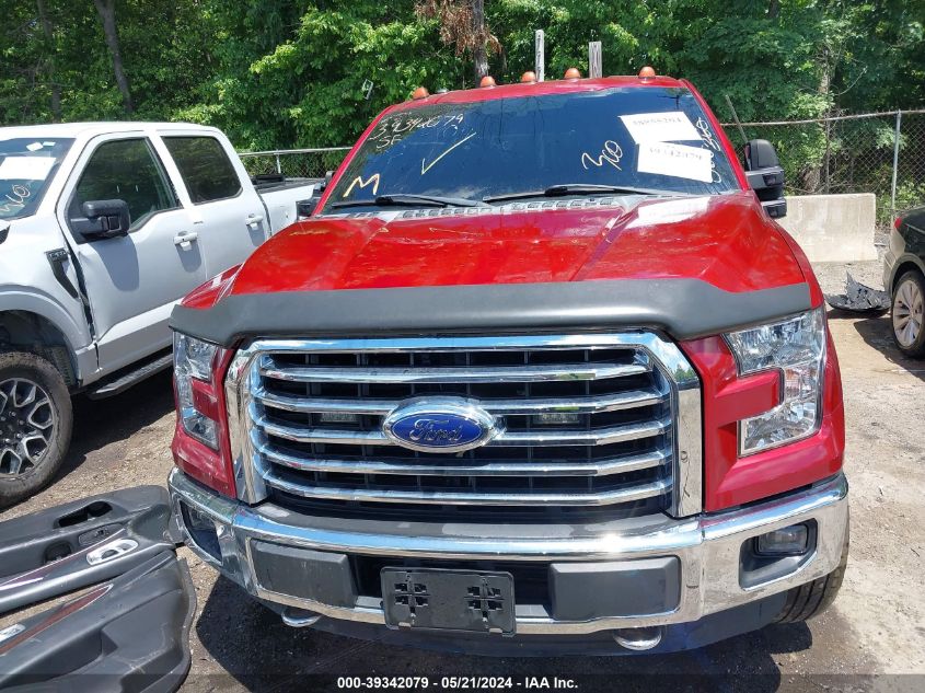 2016 Ford F-150 Xlt VIN: 1FTEW1EP6GFC80790 Lot: 39342079