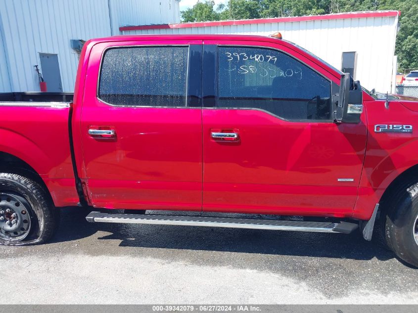 2016 Ford F-150 Xlt VIN: 1FTEW1EP6GFC80790 Lot: 39342079