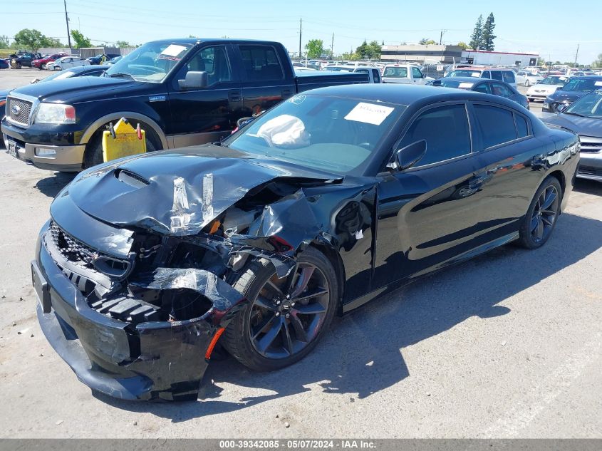 2019 Dodge Charger Scat Pack Rwd VIN: 2C3CDXGJ2KH756702 Lot: 39342085