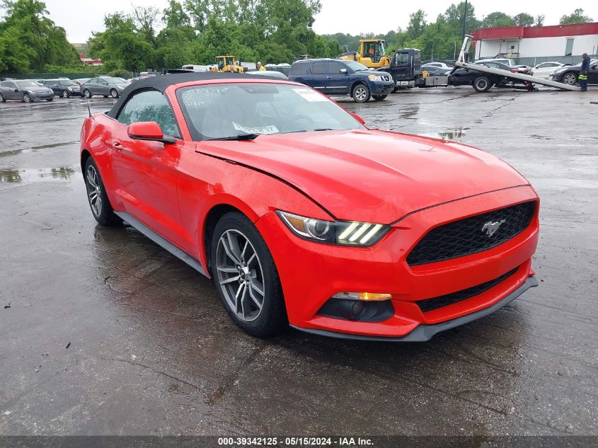 2016 Ford Mustang Ecoboost Premium VIN: 1FATP8UH1G5295667 Lot: 39342125