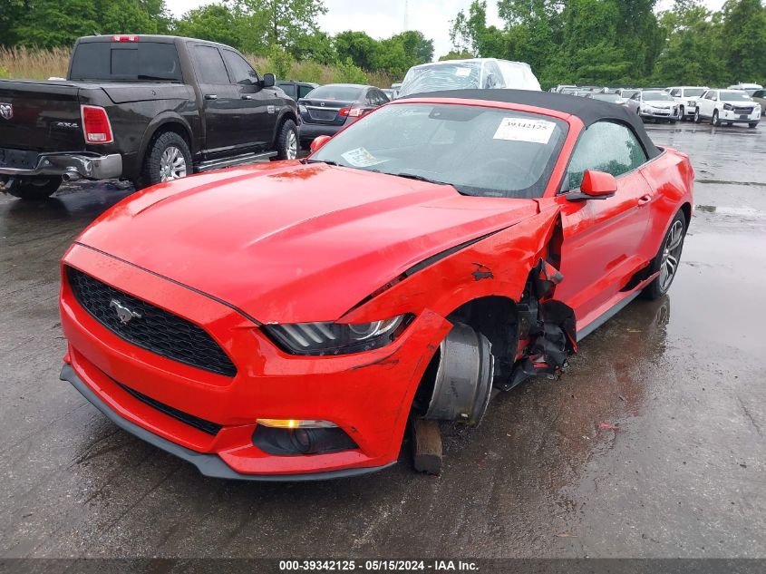 2016 Ford Mustang Ecoboost Premium VIN: 1FATP8UH1G5295667 Lot: 39342125