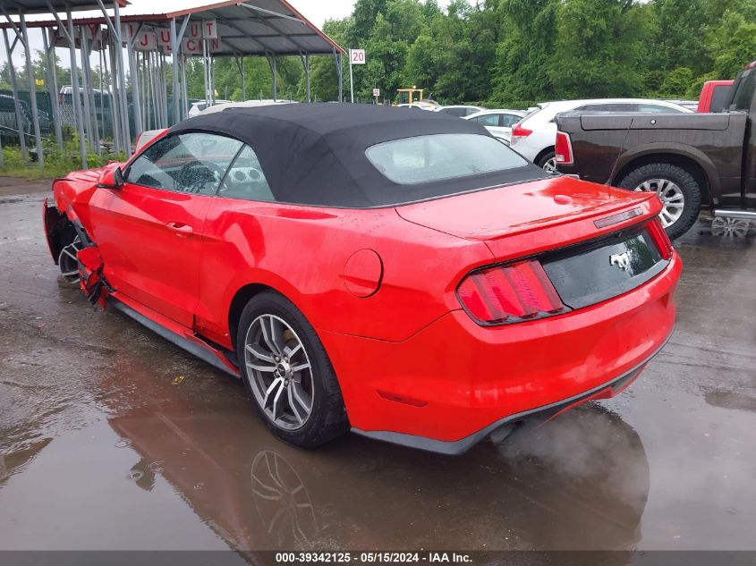 2016 FORD MUSTANG ECOBOOST PREMIUM - 1FATP8UH1G5295667