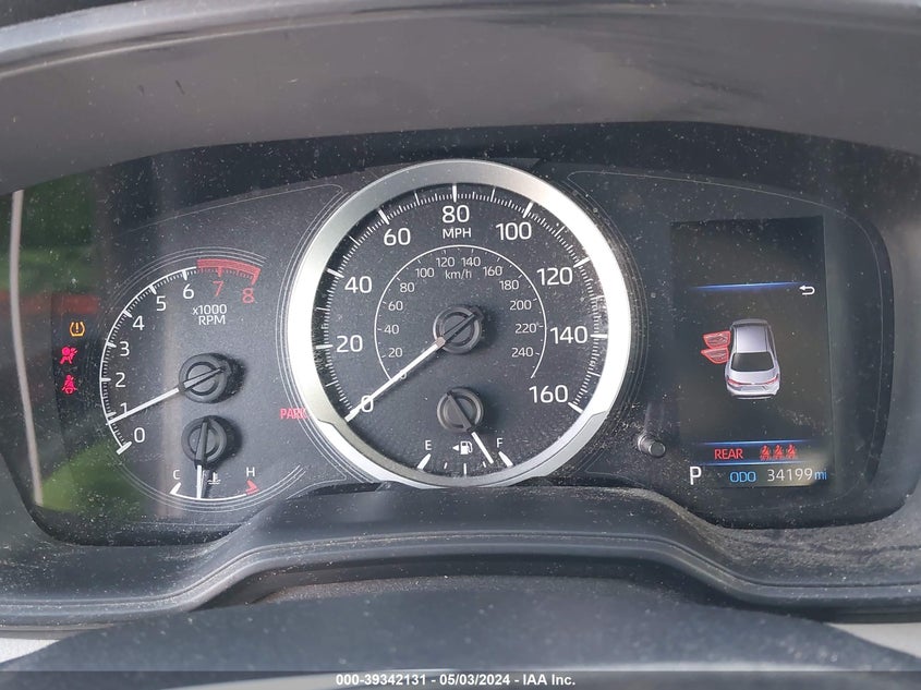 VIN JTDEPMAE6MJ148897 2021 TOYOTA COROLLA LE
