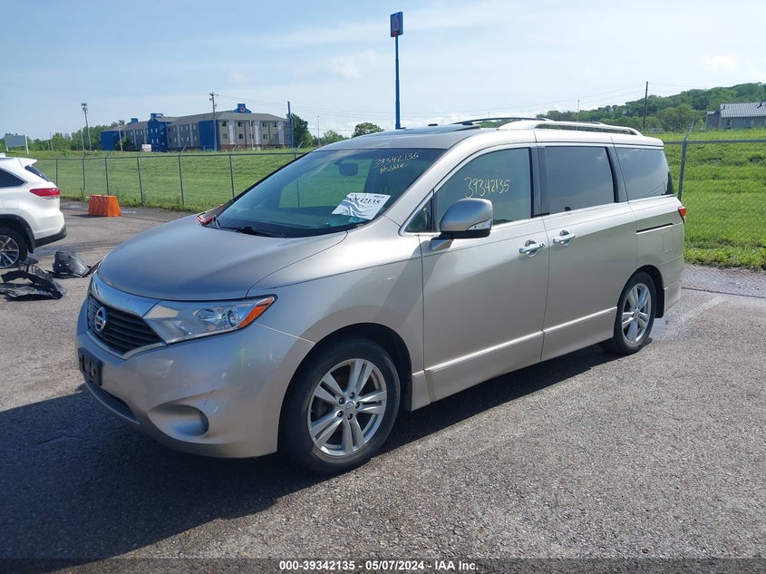 2011 Nissan Quest Sl VIN: JN8AE2KP8B9007339 Lot: 39342135