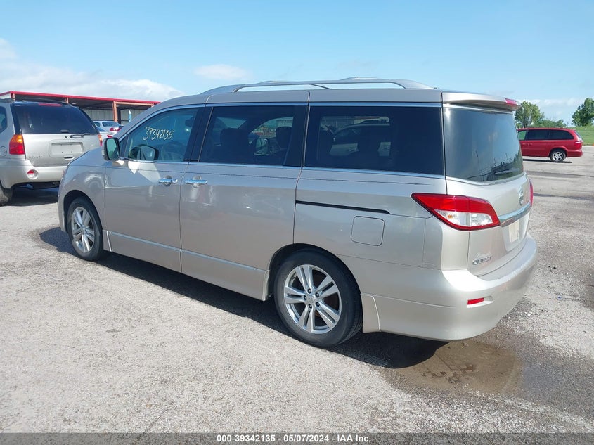 2011 Nissan Quest Sl VIN: JN8AE2KP8B9007339 Lot: 39342135