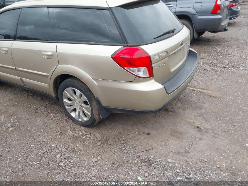 2008 Subaru Outback 3.0R L.l. Bean Edition VIN: 4S4BP86C884345619 Lot: 39342136